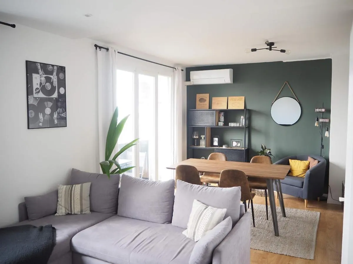 شقة T2 Style Industriel Avec Balcon تولوز